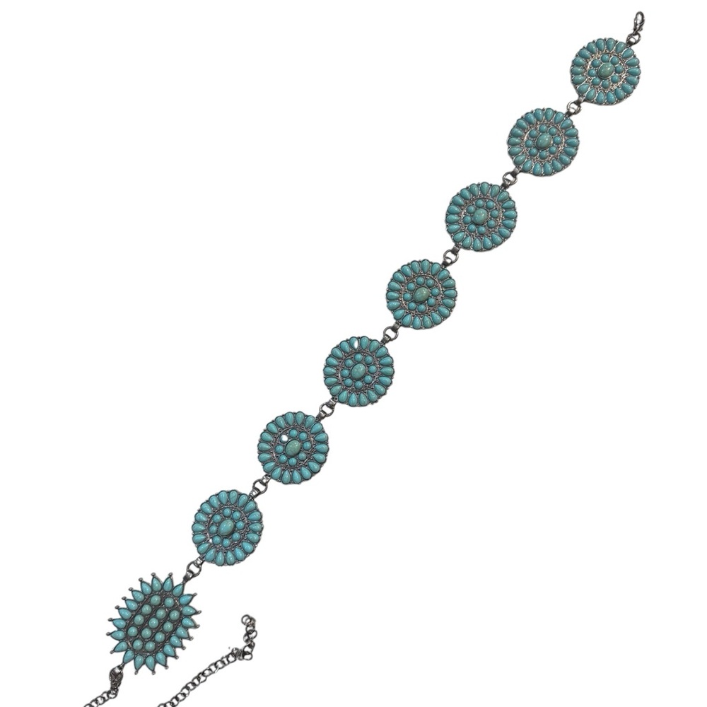 NEW Toddler size faux Turquoise concho belt